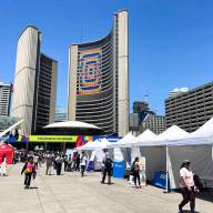 Toronto Newcomer Day turns 12 with thousands at Nathan Phillips Square